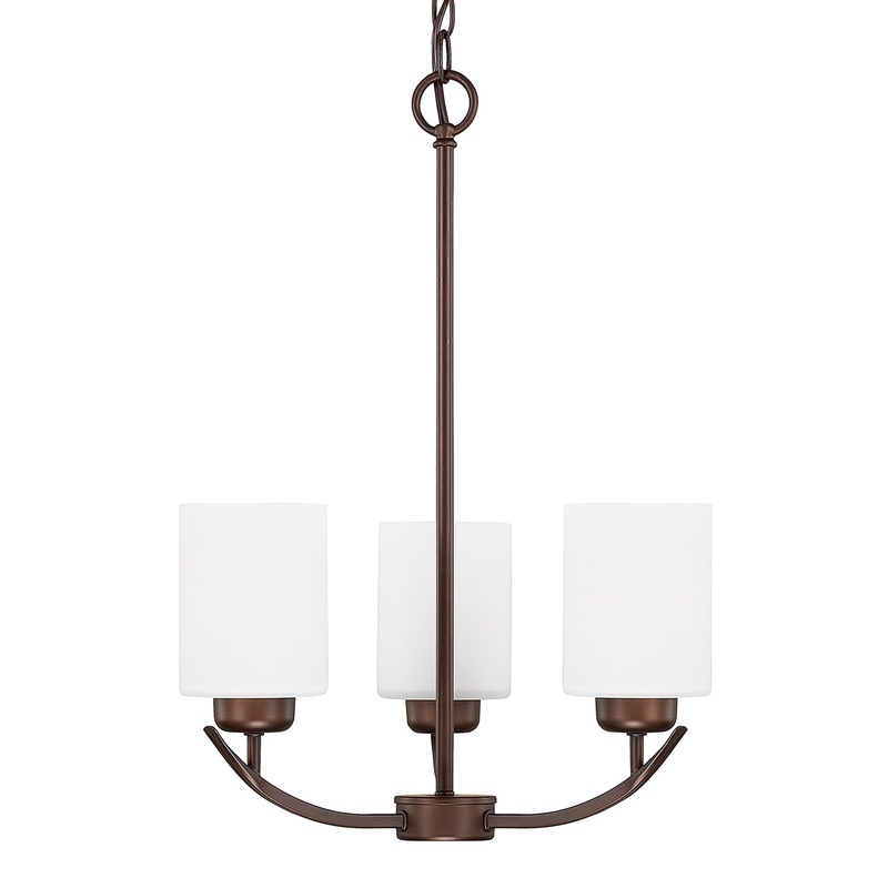 Dixon 3-Light Chandelier in Bronze
