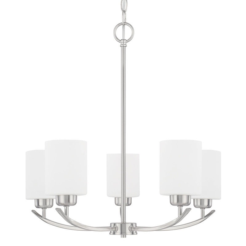 Dixon 5-Light Chandelier in Brushed Nickel