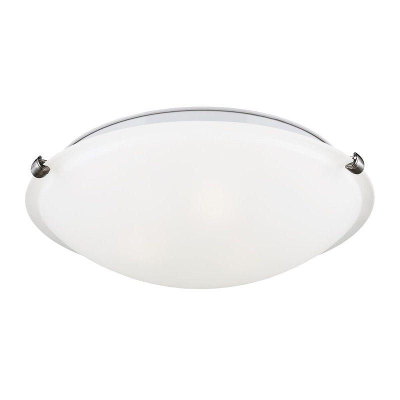 3-Light Ceiling Flush Mount