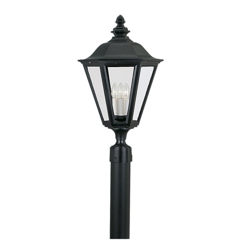 Brentwood 3-Light Outdoor Post Lantern