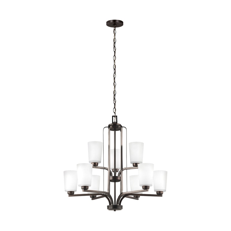 Franport 9-Light Chandelier