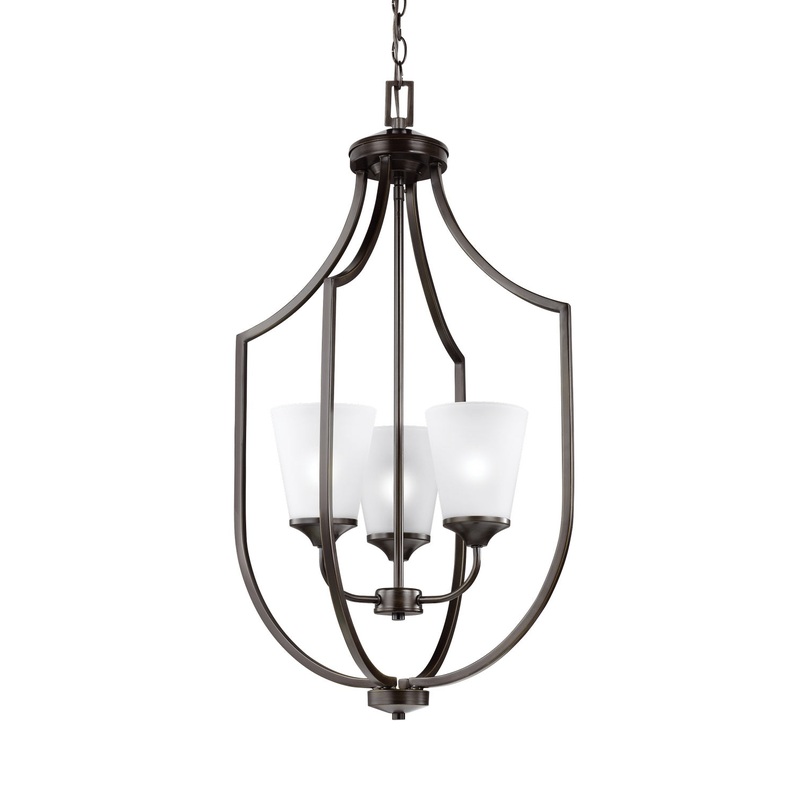 Hanford 3-Light Hall/Foyer Chandelier