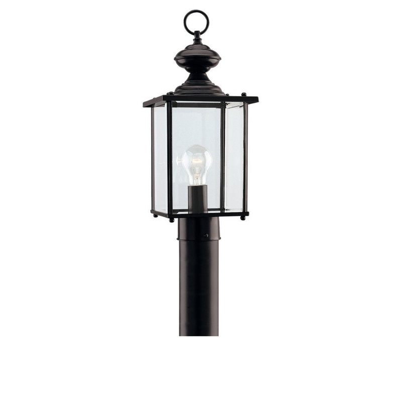 Jamestowne 1-Light Outdoor Post Lantern