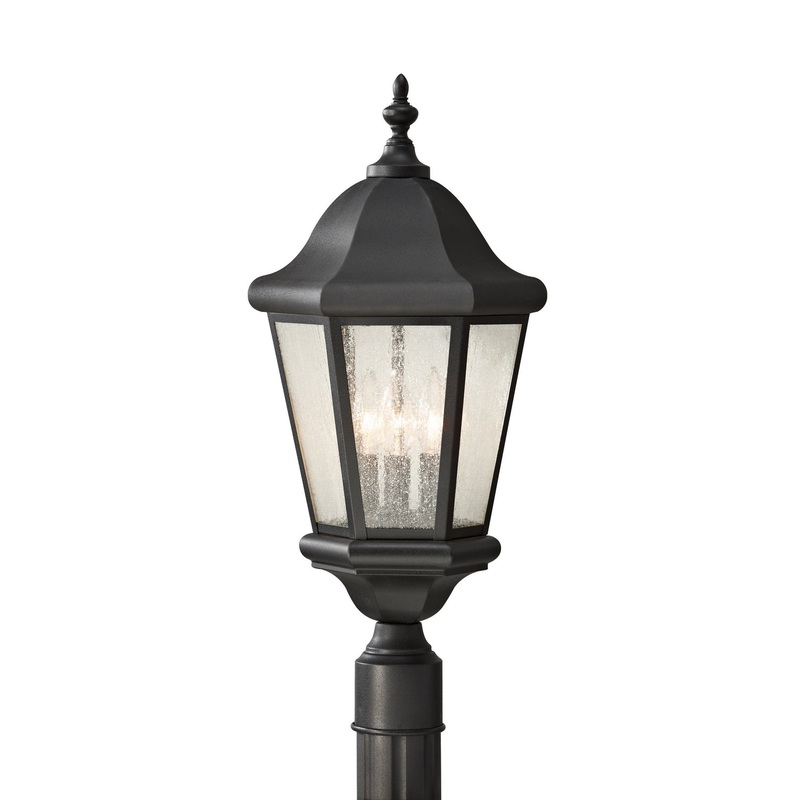 Martinsville 3-Light Outdoor Post Lantern