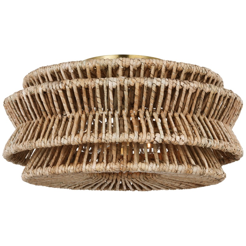 Antigua 16" LED Semi-Flush Mount