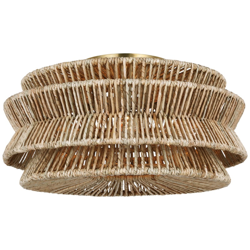 Antigua 23.25" LED Semi-Flush Mount