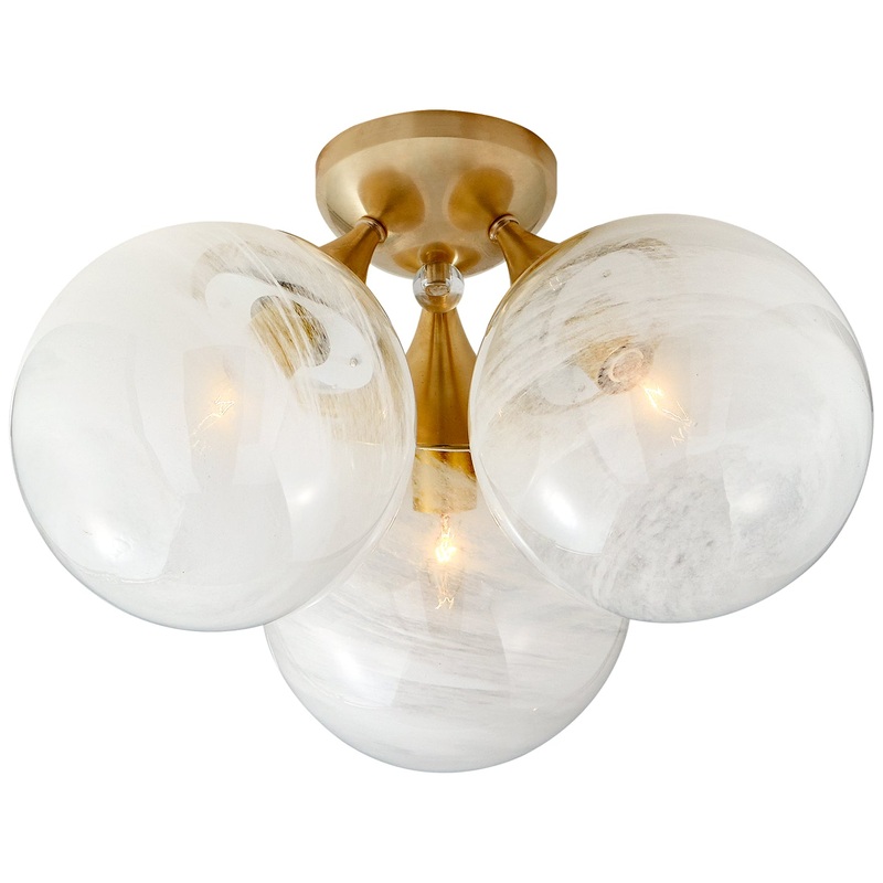 Cristol 3-Light Flush Mount