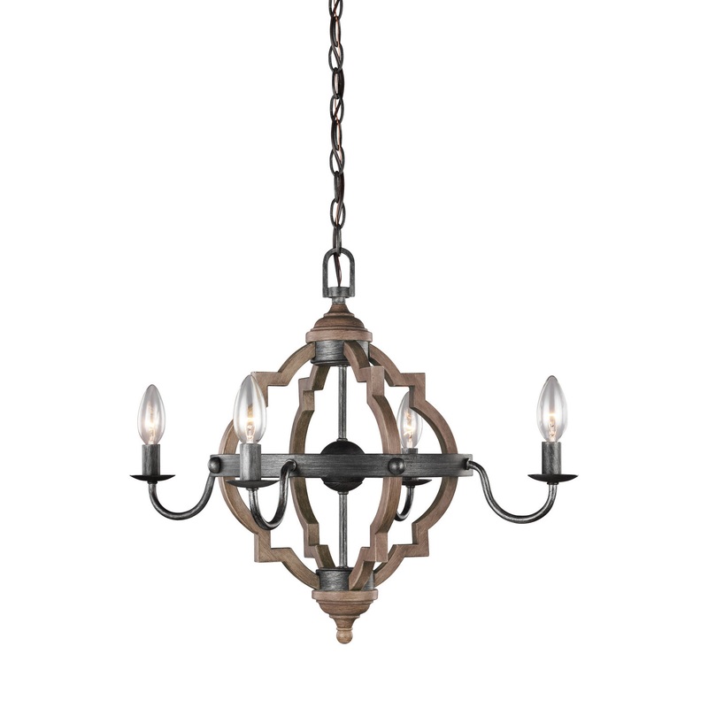 Socorro 4-Light Chandelier