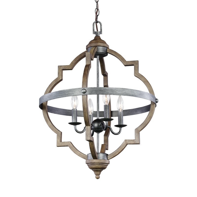 Socorro 4-Light Hall/Foyer Chandelier