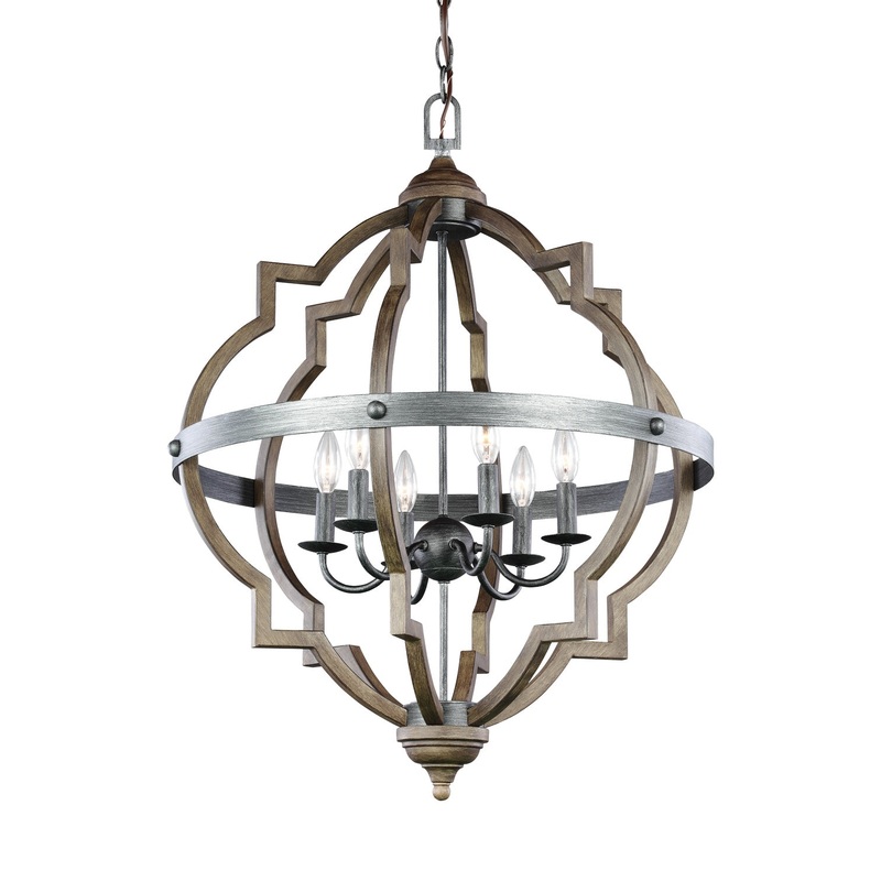 Socorro 6-Light Hall/Foyer Chandelier