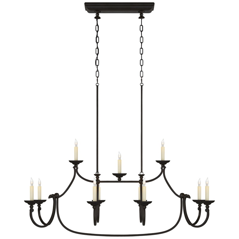Flemish 11-Light Linear Pendant