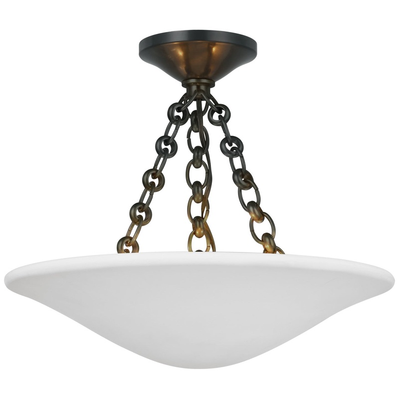 Mollino LED Semi-Flush Mount