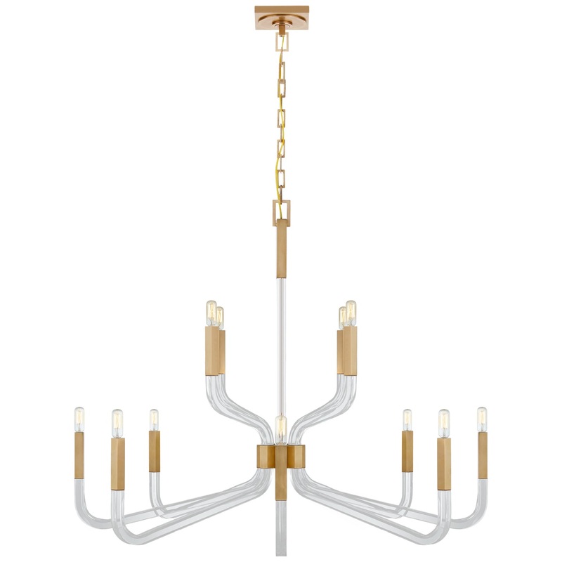 Reagan 44.75" 12-Light Chandelier