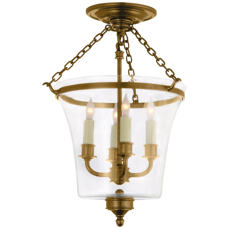 Sussex IV 4-Light Semi-Flush Mount