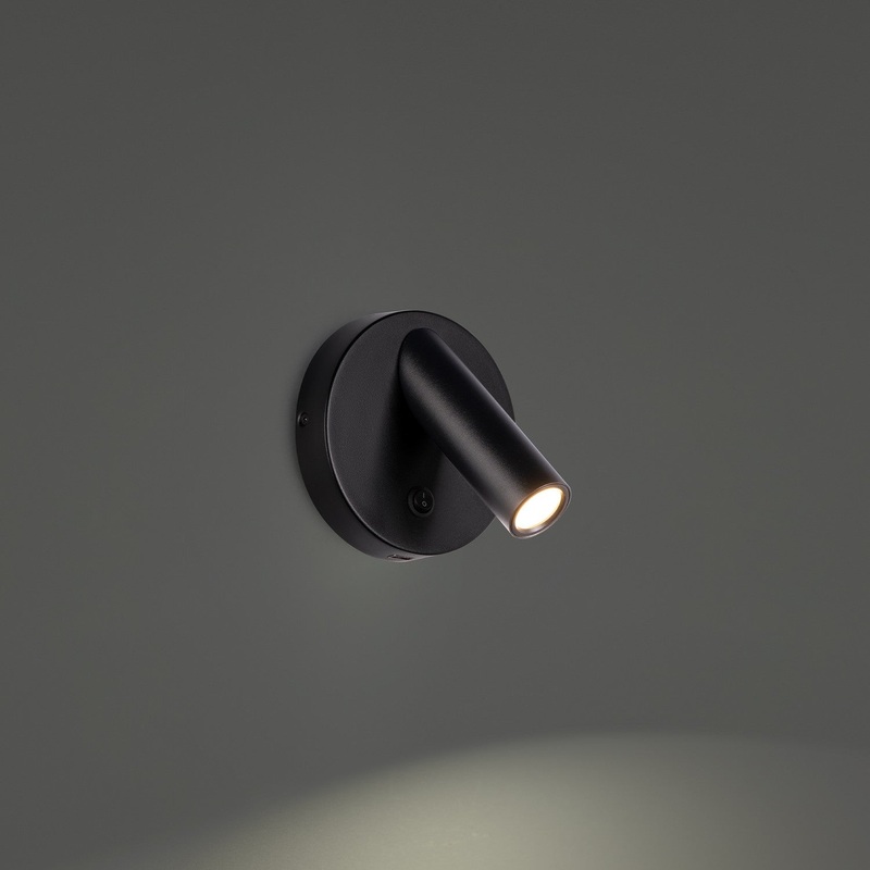 Aspire LED Task & Reading Bed Light in Black