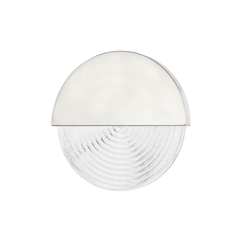 Walden LED Wall Sconce in Polished Nickel