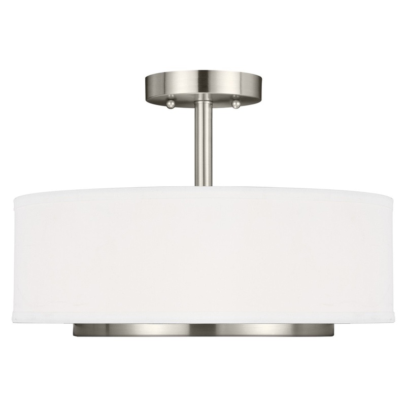 Nance 2-Light Semi-Flush Convertible Pendant