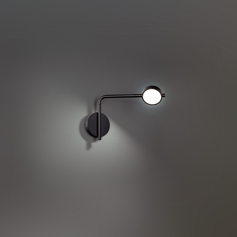 Elbo LED Swing Arm in Black