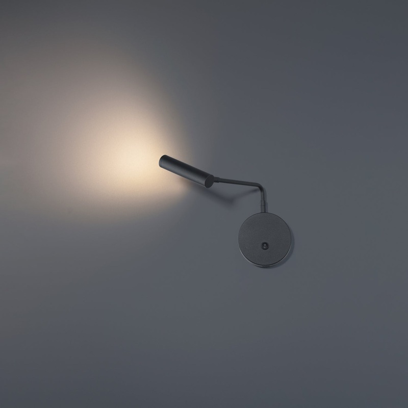 Sprig LED Swing Arm in Black
