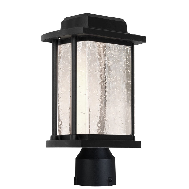 Addison Outdoor Post in Black