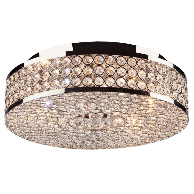 Bella Vista Flush Mount in Chrome
