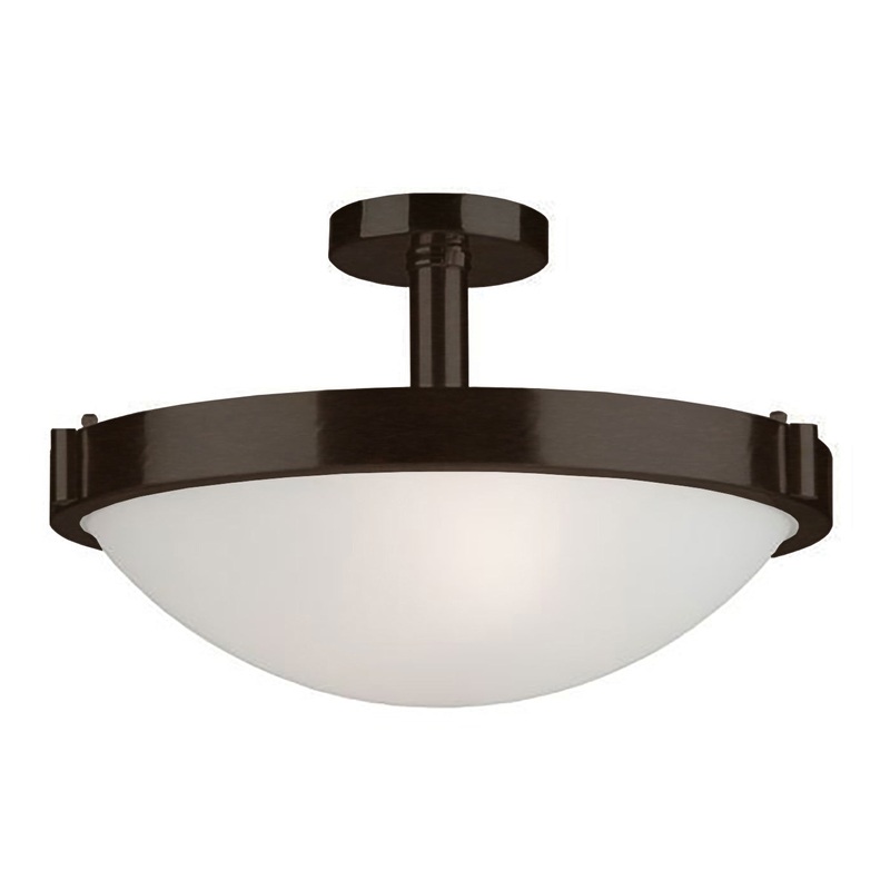 Boise Semi-Flush Mount in Oil Rubbed Bronze