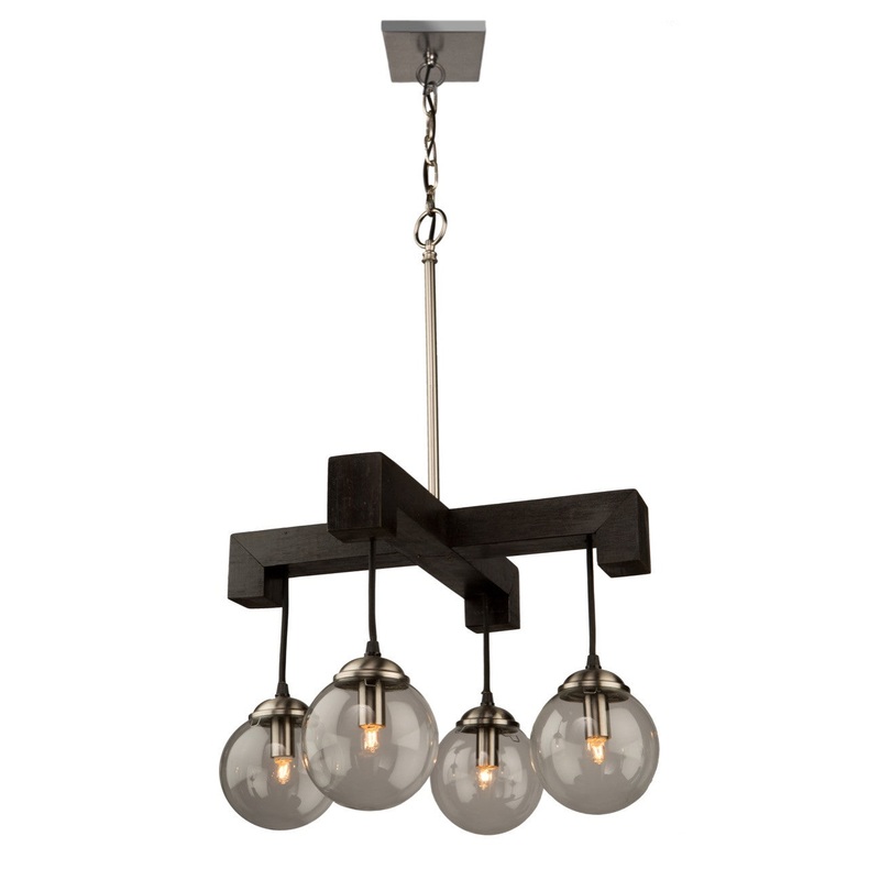 Espresso Chandelier in Deep Expresso Brown