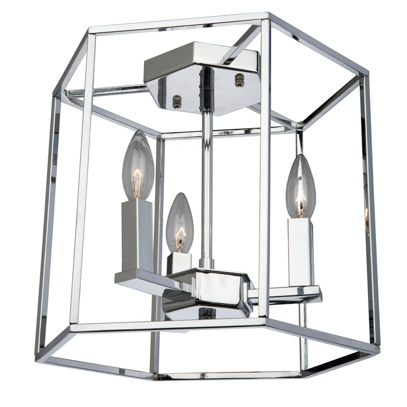 Modern Elegance Chandelier in Chrome