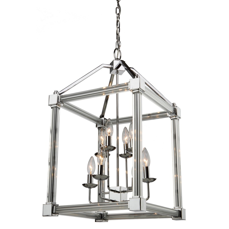 Prince Arthur Chandelier in Chrome