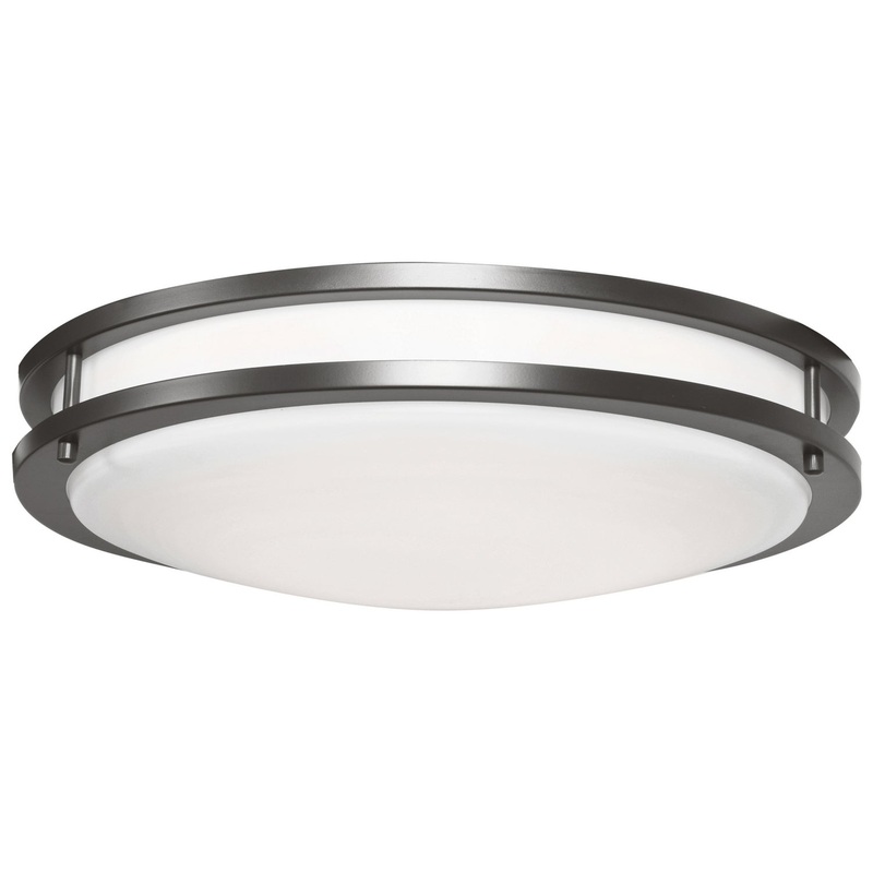 Solero III LED Flush Mount in Bronze