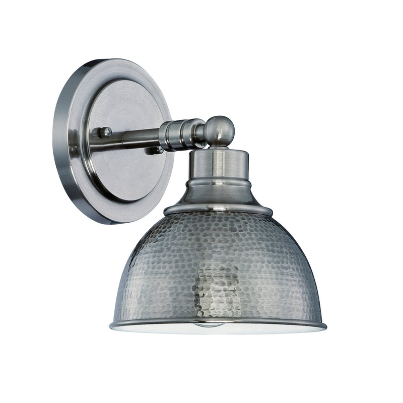 Timarron 1-Light Wall Sconce in Antique Nickel