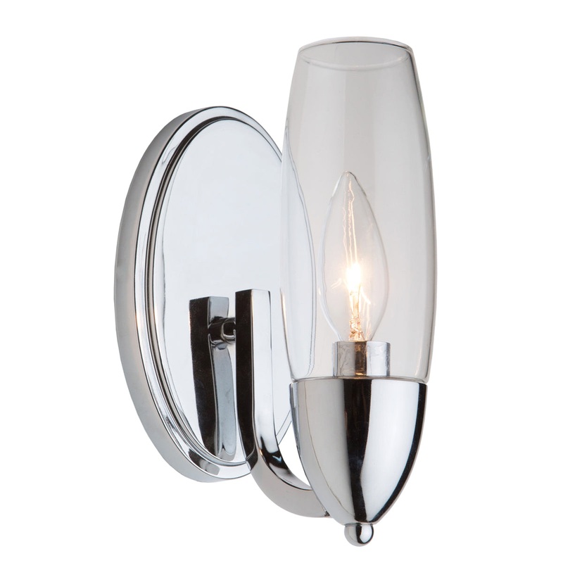 Trilogy Wall Light in Chrome