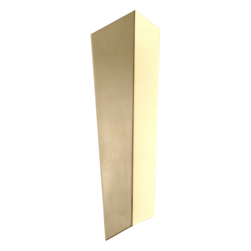 Vega 1-Light Wall Sconce in Gold Leaf