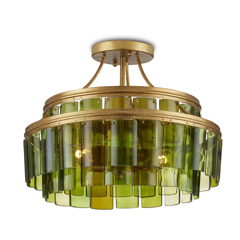 Vintner 3-Light Semi-Flush Mount