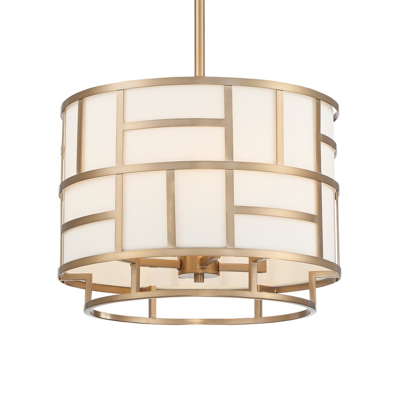 Danielson 4-Light Chandelier in Vibrant Gold