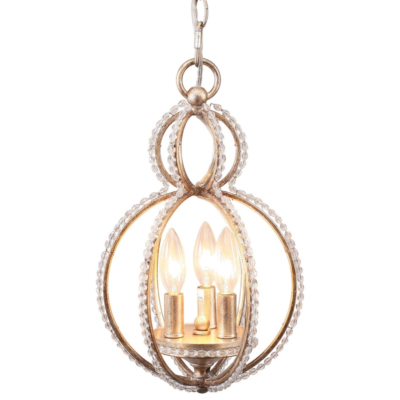 Garland 3-Light Mini Chandelier in Distressed Twilight