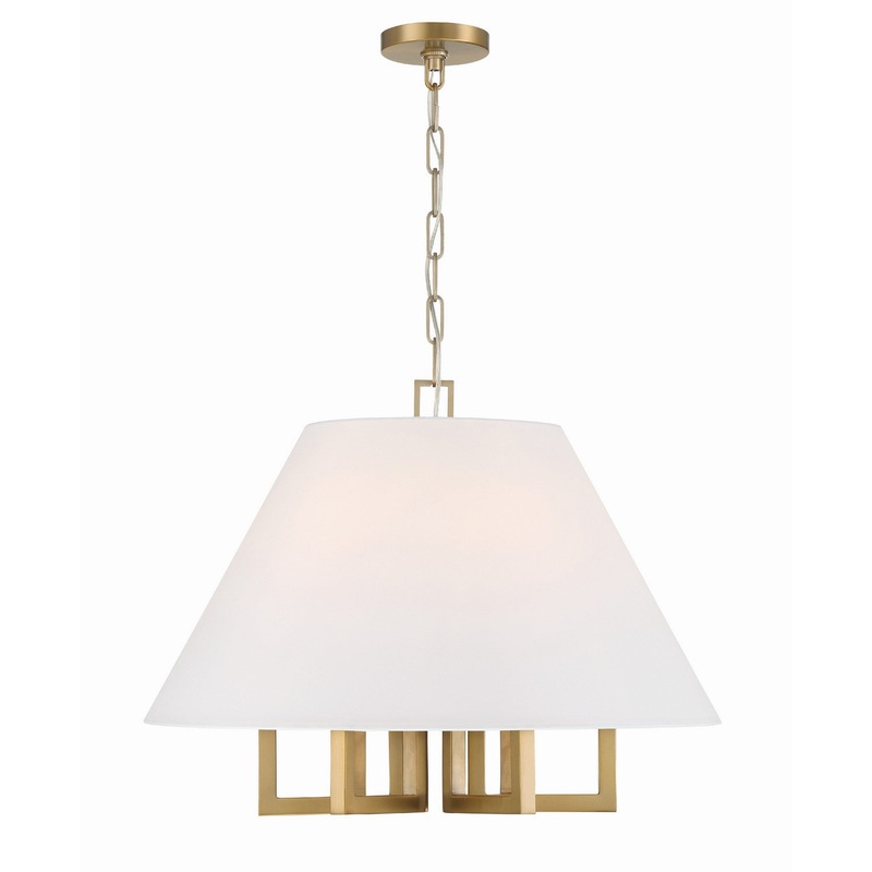 Westwood 6-Light Chandelier in Vibrant Gold