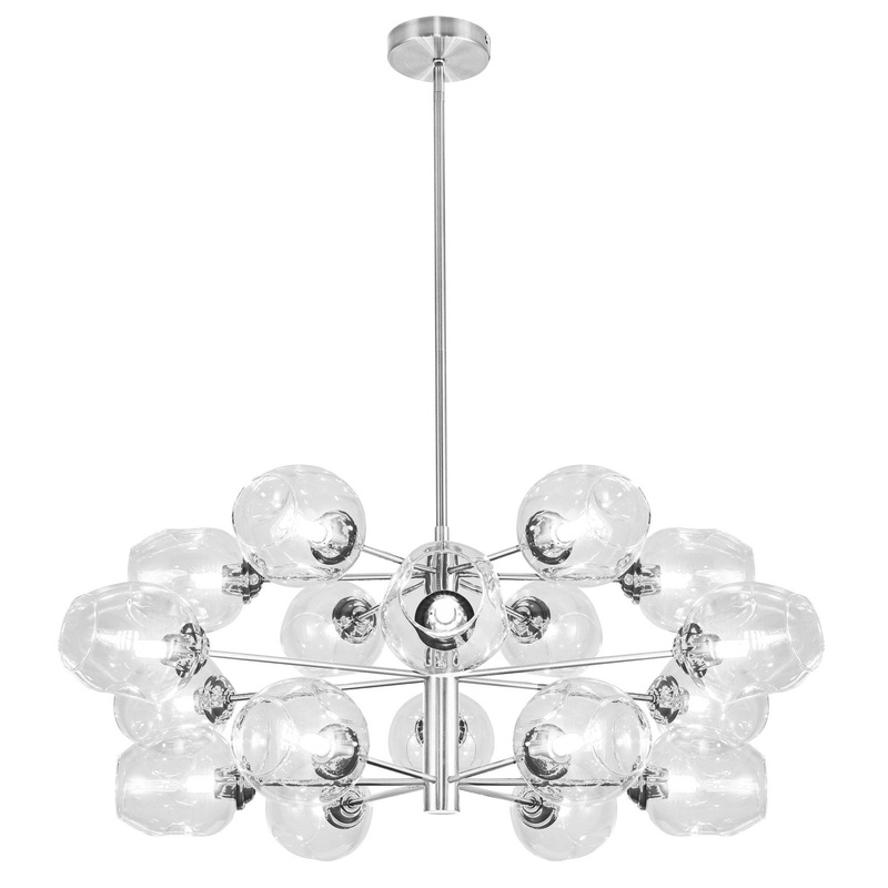 Abii 18-Light Chandelier in Polished Chrome