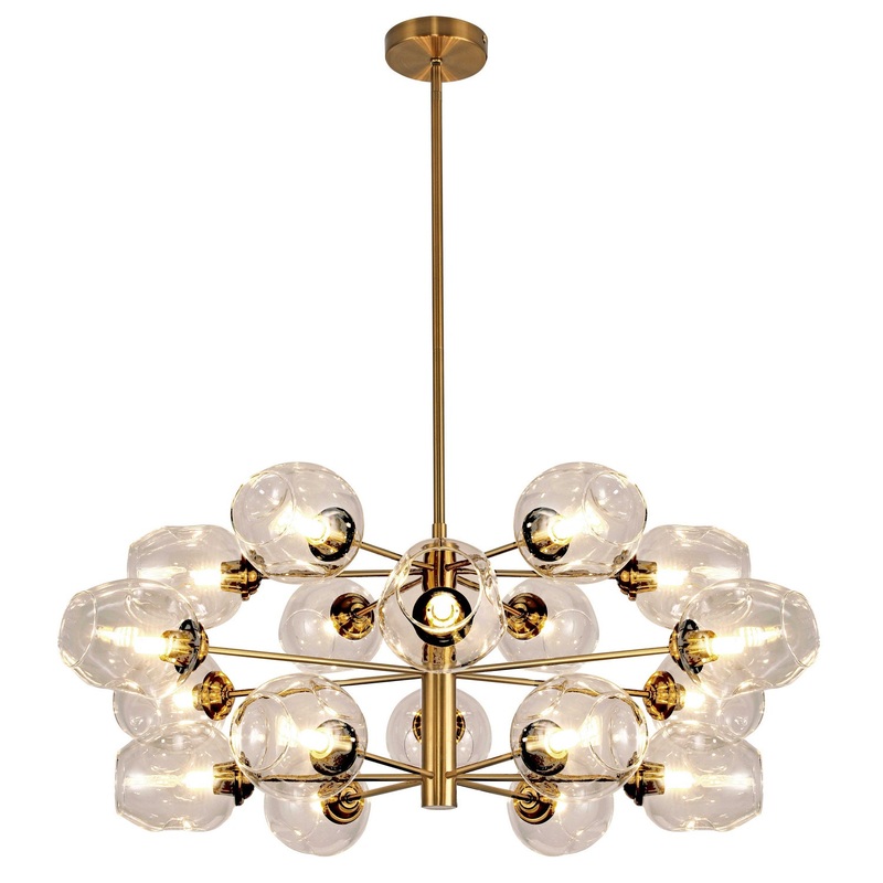 Abii 18-Light Chandelier in Vintage Bronze