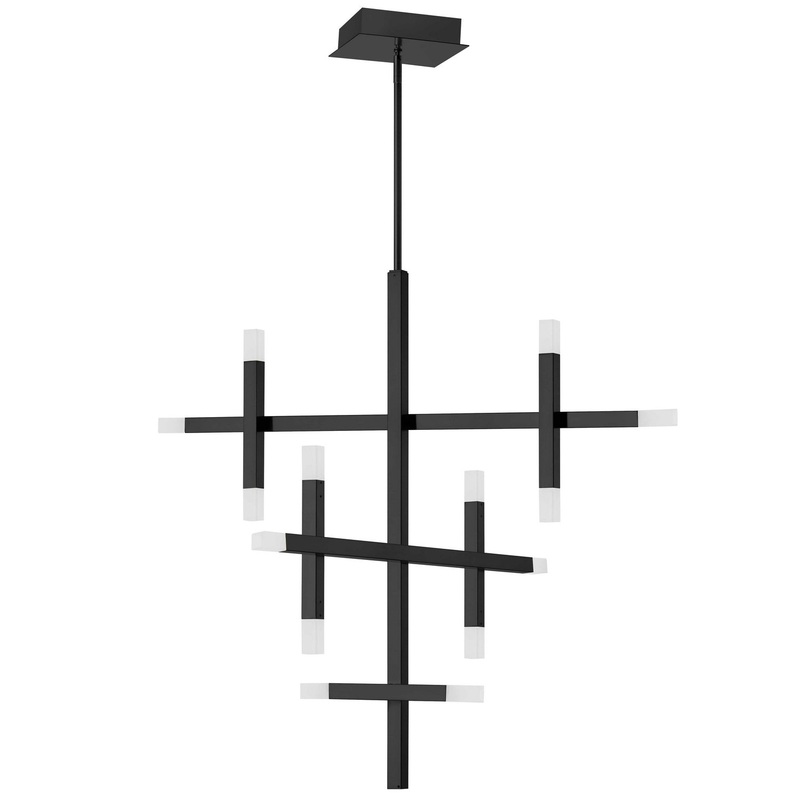 Acasia LED Chandelier in Matte Black