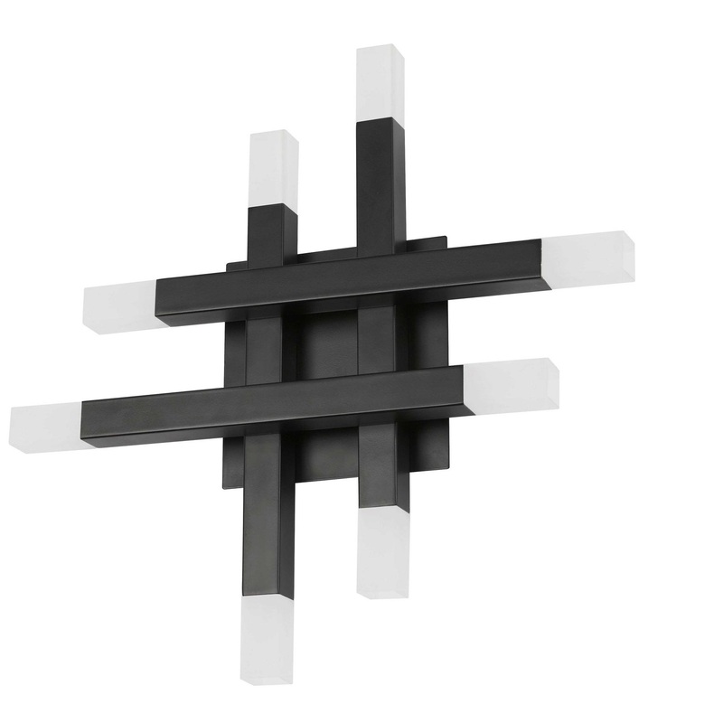 Acasia LED Wall Sconce in Matte Black