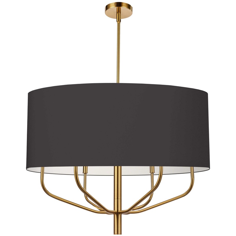 Eleanor 6-Light Chandelier in Black