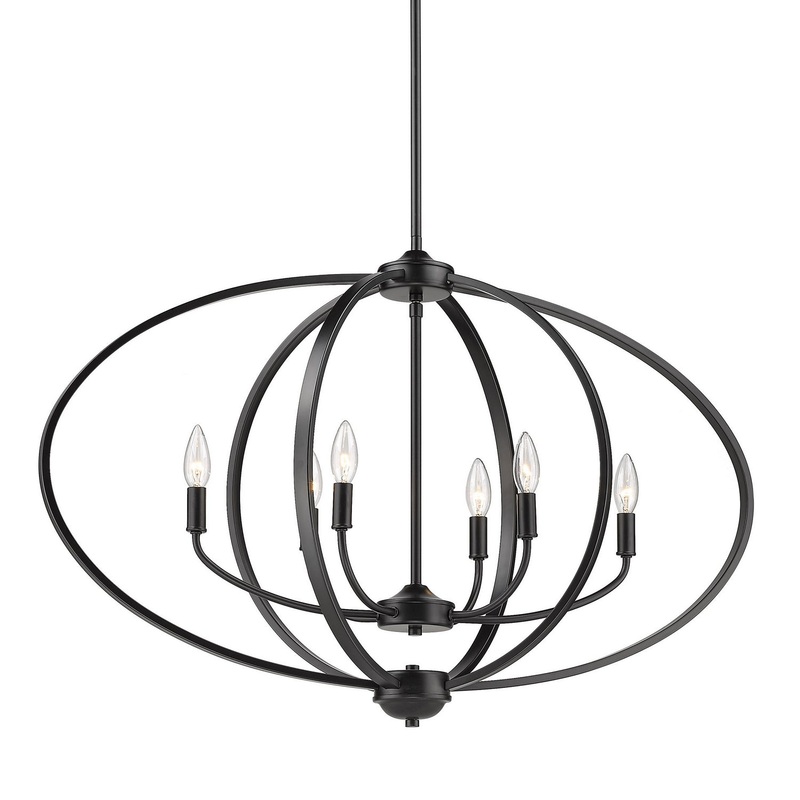 Colson Linear Pendant in Matte Black with No Shade