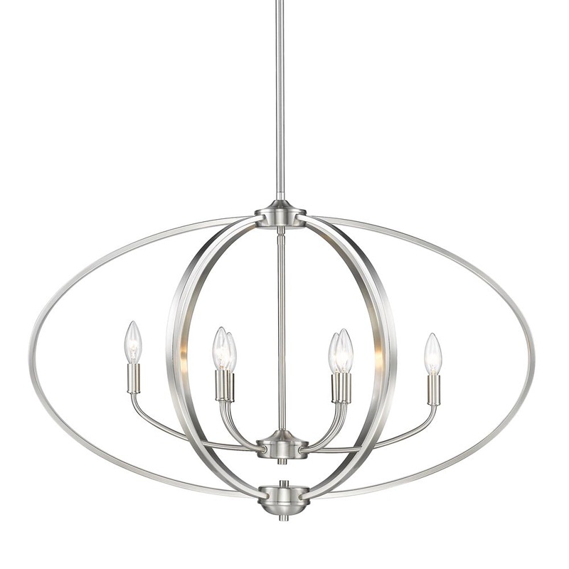 Colson Linear Pendant in Pewter with No Shade