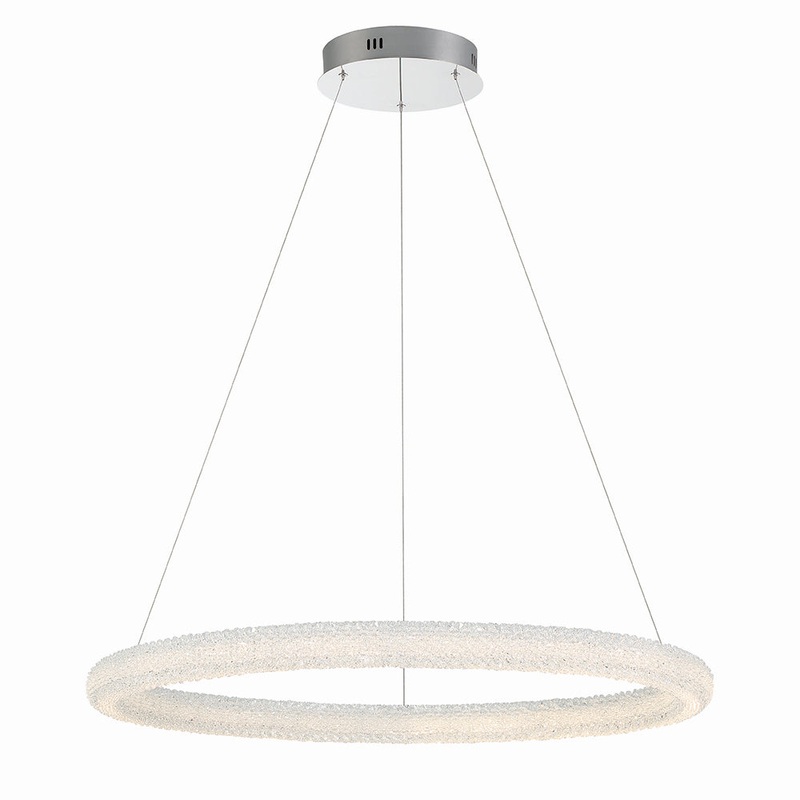 Sassi LED Chandelier in Chrome