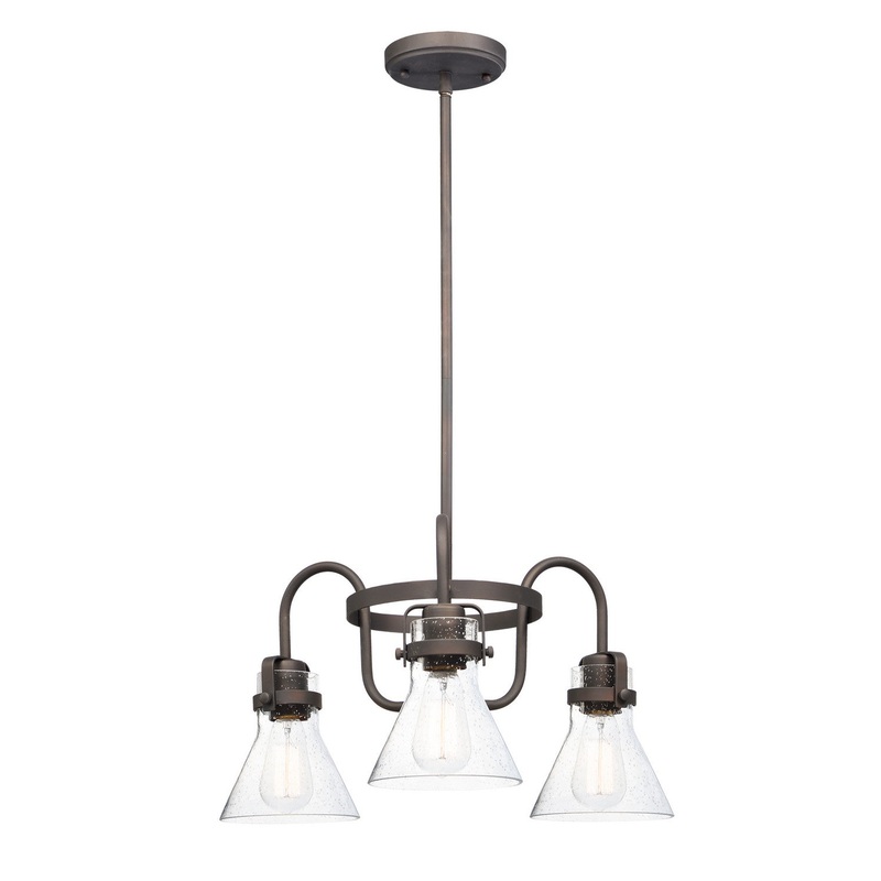 Seafarer LED Chandelier in Oil Rubbed Bronze
