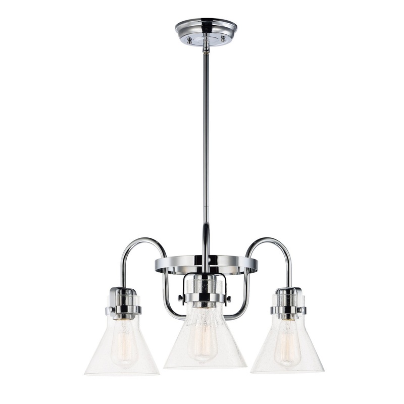 Seafarer LED Chandelier in Polished Chrome