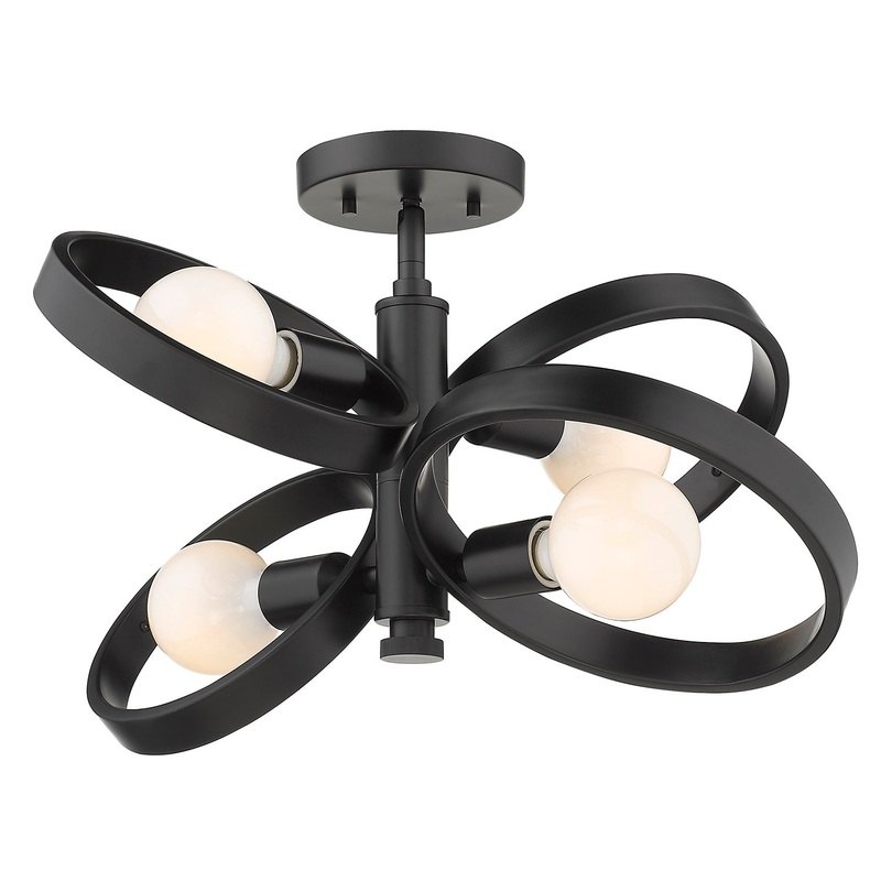 Sloane 4-Light Semi-Flush