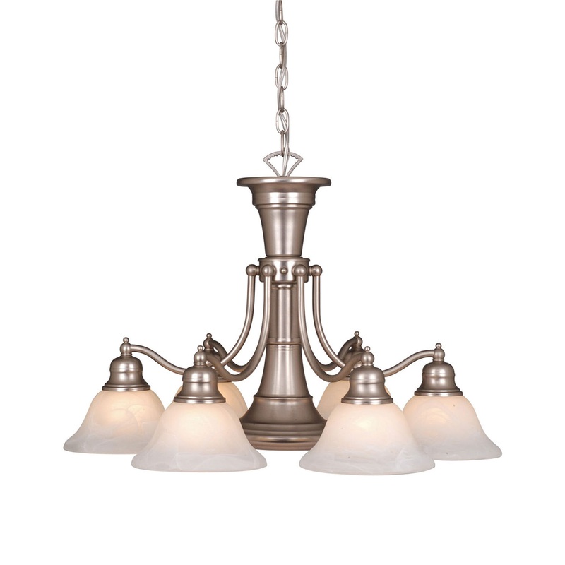 Standford 7-Light Chandelier in Brushed Nickel