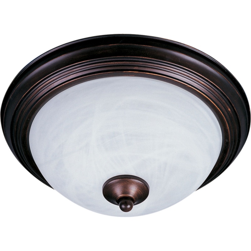 Outdoor Essentials 1-Light Outdoor Ceiling Mount in Oil Rubbed Bronze